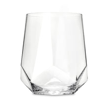 Load image into Gallery viewer, Faceted Crystal Wine Glasses