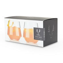 Load image into Gallery viewer, Angled Crystal Cocktail Tumblers