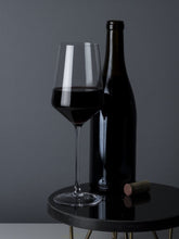 Load image into Gallery viewer, Angled Crystal Bordeaux Glasses