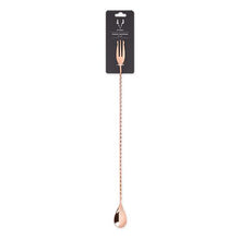 Load image into Gallery viewer, Copper Trident Barspoon