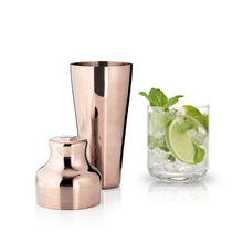 Load image into Gallery viewer, Copper Parisian Cocktail Shaker
