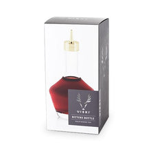 Load image into Gallery viewer, Bitters Bottle with Gold Dasher Top