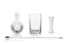 Load image into Gallery viewer, 4-Piece Stainless Steel Mixologist Barware Set