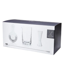 Load image into Gallery viewer, 4-Piece Stainless Steel Mixologist Barware Set
