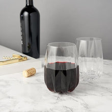 Load image into Gallery viewer, Cactus Crystal Stemless Wine Glasses