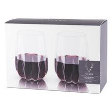 Load image into Gallery viewer, Cactus Crystal Stemless Wine Glasses