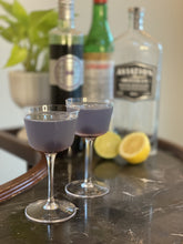 Load image into Gallery viewer, Angled Crystal Nick & Nora Glasses