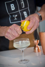 Load image into Gallery viewer, Angled Crystal Coupe Glasses