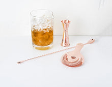 Load image into Gallery viewer, 4-Piece Copper Mixologist Barware Set