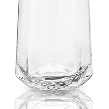 Load image into Gallery viewer, Faceted Crystal Stemless Champagne Flutes
