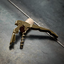 Load image into Gallery viewer, Gold Signature Double Hinged Corkscrew
