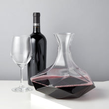 Load image into Gallery viewer, Faceted Crystal Wine Decanter
