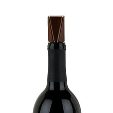 Load image into Gallery viewer, Belmont: Acacia &amp; Gold Bottle Stopper
