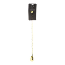 Load image into Gallery viewer, Belmont: Gold Muddler Barspoon
