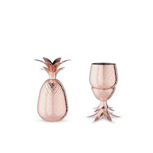 Load image into Gallery viewer, Copper Pineapple Shot Glasses
