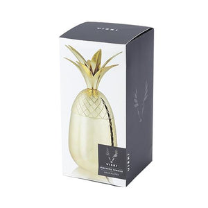 16oz Gold Pineapple Tumbler