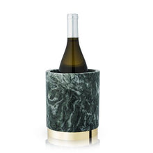 Load image into Gallery viewer, Emerald &amp; Gold Bottle Chiller
