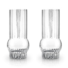 Load image into Gallery viewer, Deco Crystal Highball Glasses

