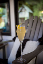 Load image into Gallery viewer, Angled Crystal Prosecco Glasses
