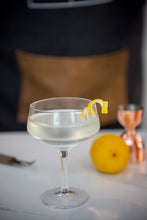 Load image into Gallery viewer, Angled Crystal Coupe Glasses
