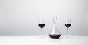 3-Piece Angled Crystal Bordeaux Set