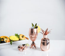 Load image into Gallery viewer, Copper Pineapple Shot Glasses
