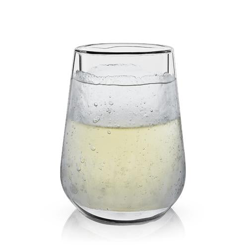 Glacier Rocks® Double-Walled Chilling Wine Glass