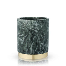 Load image into Gallery viewer, Emerald &amp; Gold Bottle Chiller
