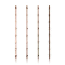 Load image into Gallery viewer, Bamboo Copper Straws
